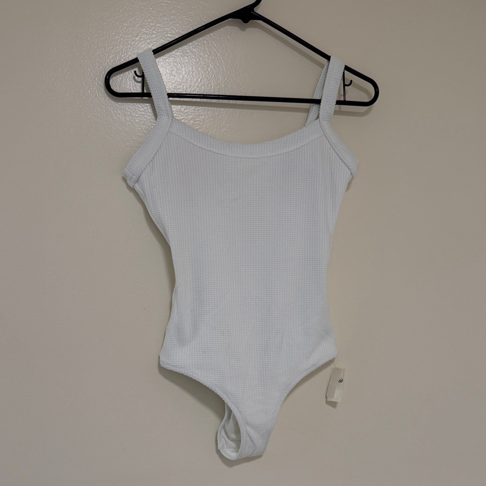 Aerie White One-Piece Swimsuit